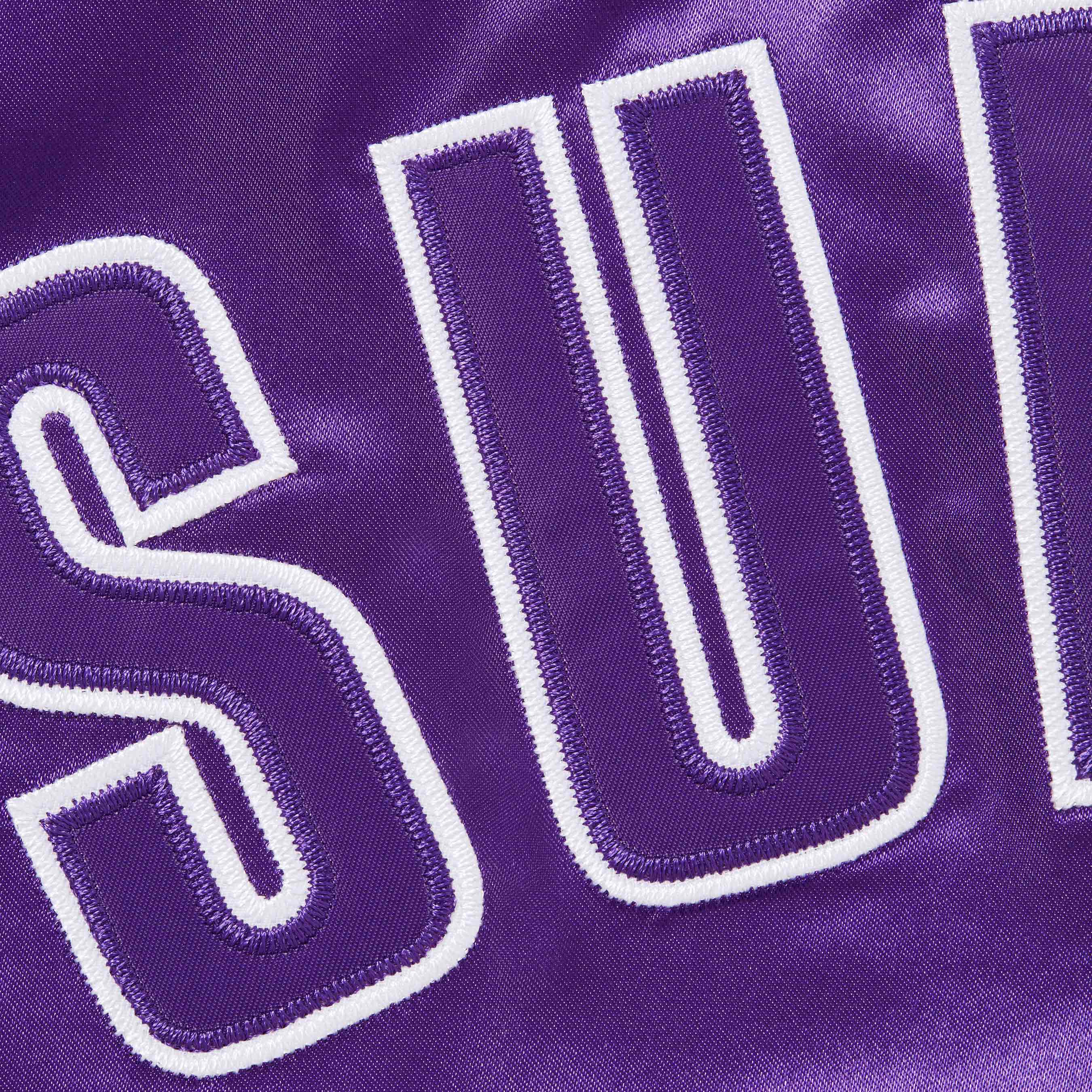 Supreme®/Champion® Satin Varsity Jacket view 2